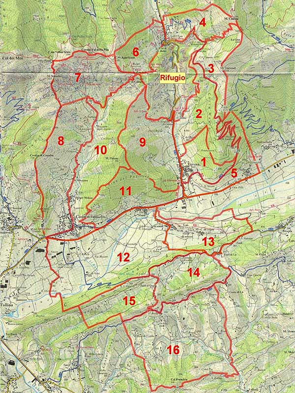 mappa riserva n.28 cison